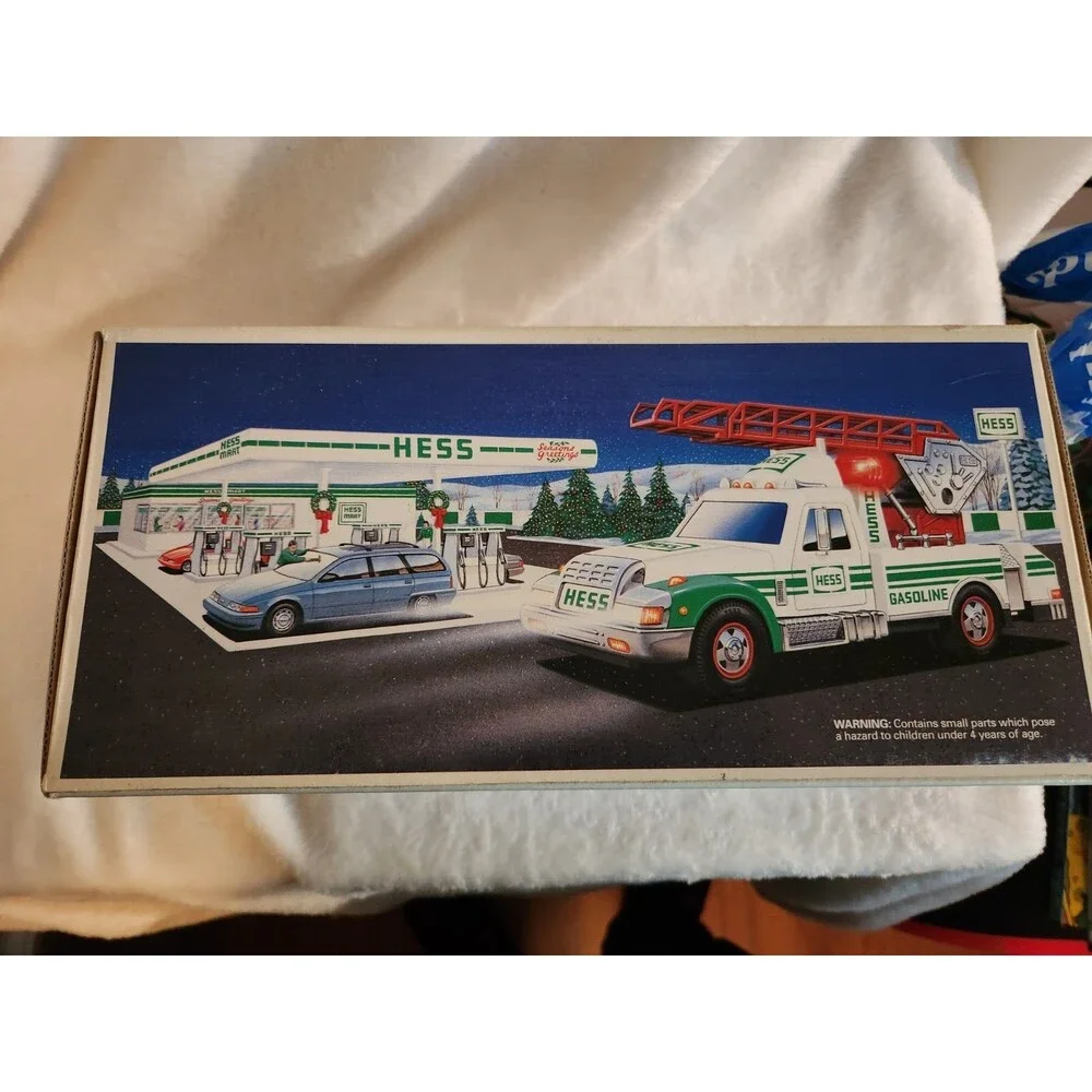 Hess 1994 Emergency Rescue Truck New In Box Complete Hess Corporation